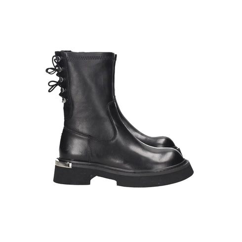 CULT Stivali Stivaletto Donna BABE con lacci Nero - Francavilla Moda